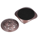 Incense Burner Antique Style Sturdy Durable Copper Alloy Glossy Exquisite Multifunction Powder Incense Burner - Extra Image