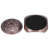 Incense Burner Antique Style Sturdy Durable Copper Alloy Glossy Exquisite Multifunction Powder Incense Burner