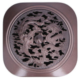 Incense Burner Antique Style Sturdy Durable Copper Alloy Glossy Exquisite Multifunction Powder Incense Burner - Extra Image