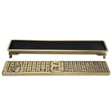 Antique Incense Burner Box Bedroom Aroma Burner Zinc Alloy Incense Stick Holder for Household
