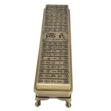 Antique Incense Burner Box Bedroom Aroma Burner Zinc Alloy Incense Stick Holder for Household