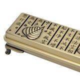 Antique Incense Burner Box Bedroom Aroma Burner Zinc Alloy Incense Stick Holder for Household