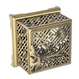 Incense Holder Multipurpose Zinc Alloy Incense Stand with Fireproof Cotton for Home Decoration