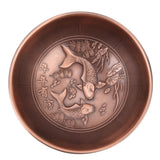 Retro Home Incense Burner Copper Alloy Smoked Incense Burner Holder for Study Room Entrance HallRed Copper 277 - 45-Degree Angle