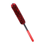 Universal Car Wheel Hub Cleaning Brush Flexible Long Handle Car Tire Detailing Brush Red