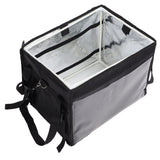 Food Delivery Bag Waterproof Multi Layer Design Large Capacity Cushioning Effect Internal Support Structure Backpack
