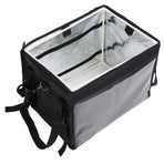 Food Delivery Bag Waterproof Multi Layer Design Large Capacity Cushioning Effect Internal Support Structure Backpack