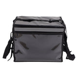 Food Delivery Bag Waterproof Multi Layer Design Large Capacity Cushioning Effect Internal Support Structure Backpack - Top-Down View
