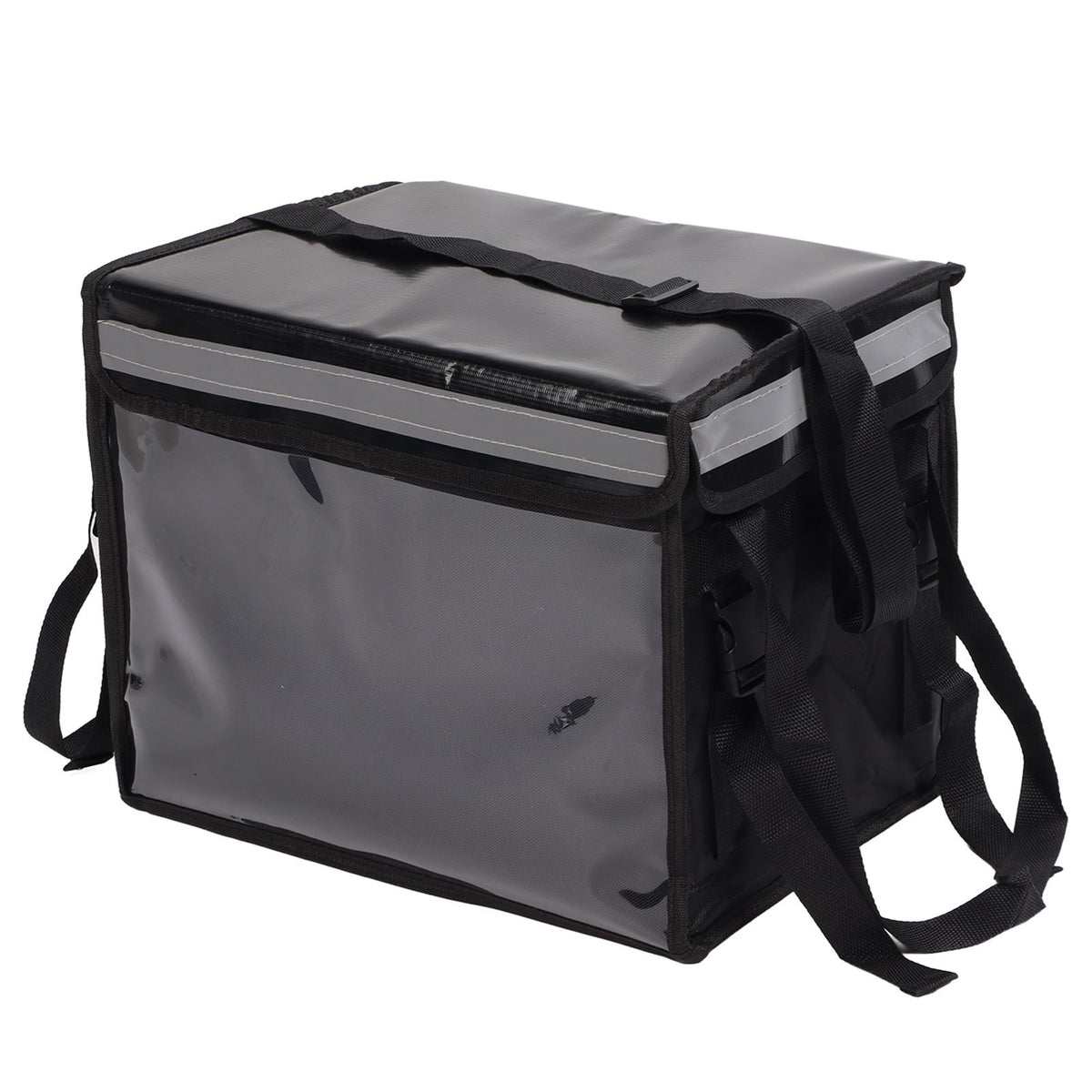 Food Delivery Bag Waterproof Multi Layer Design Large Capacity Cushioning Effect Internal Support Structure Backpack