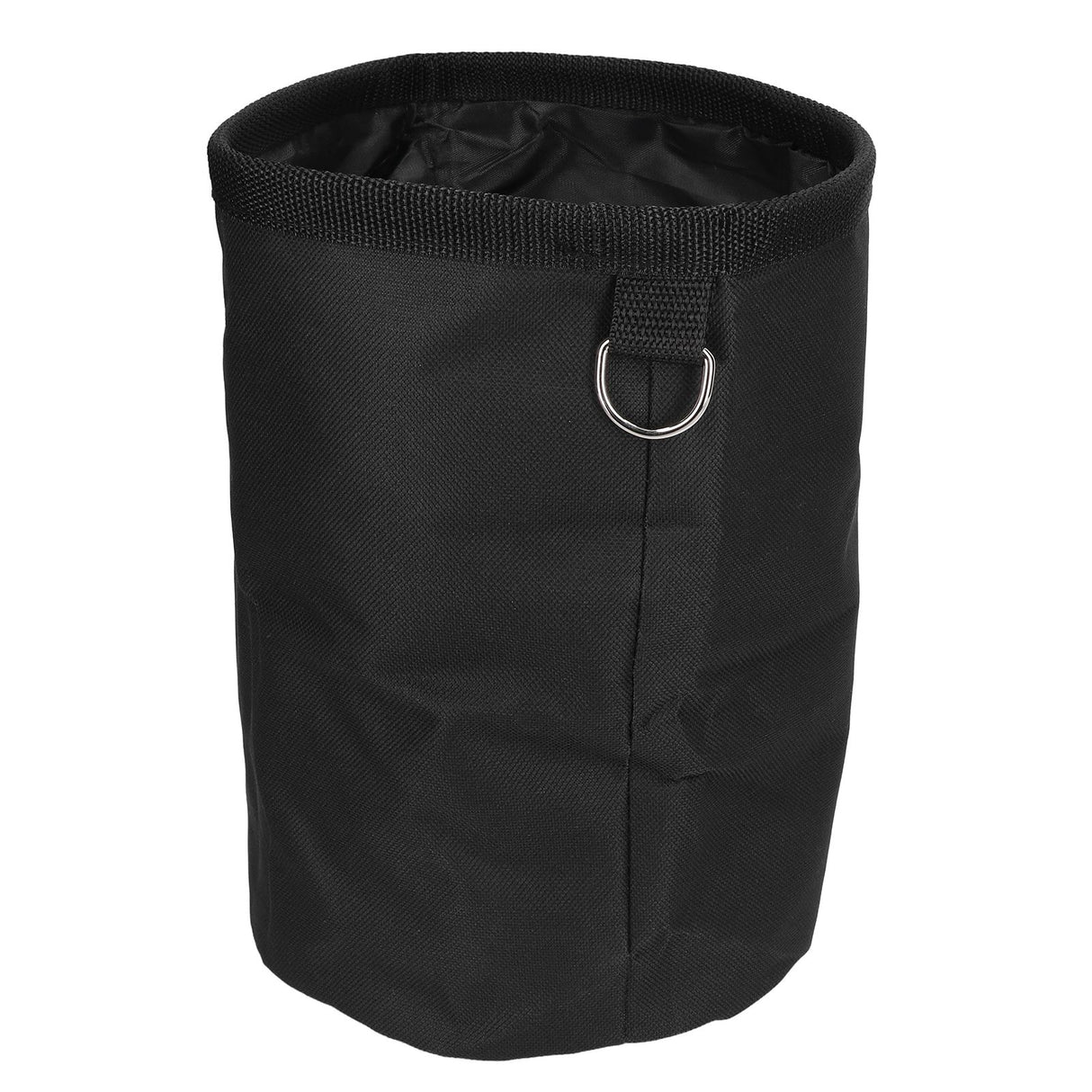 Foldable Grocery Basket Large Capacity Hook Design Closure Rope Simple Operation Storage Basket