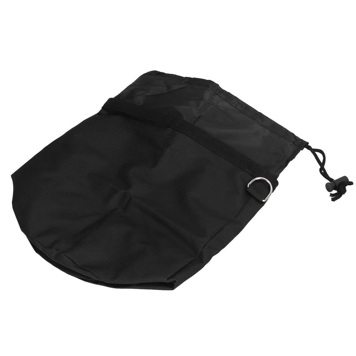 Foldable Grocery Basket Large Capacity Hook Design Closure Rope Simple Operation Storage Basket