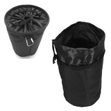 Foldable Grocery Basket Large Capacity Hook Design Closure Rope Simple Operation Storage Basket