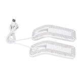 Shoe Deodorizer Dryer Portable USB Electric Shoes Dryer for Gloves Socks Jewelry Box White