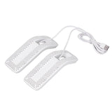 Shoe Deodorizer Dryer Portable USB Electric Shoes Dryer for Gloves Socks Jewelry Box White - Extra Image