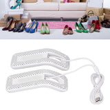 Shoe Deodorizer Dryer Portable USB Electric Shoes Dryer for Gloves Socks Jewelry Box White
