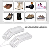 Shoe Deodorizer Dryer Portable USB Electric Shoes Dryer for Gloves Socks Jewelry Box White