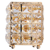 Makeup Brush Holder European Style Make Up Storage Cup for Bathroom Home Bedroom OfficeGold