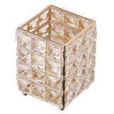 Makeup Brush Holder European Style Make Up Storage Cup for Bathroom Home Bedroom OfficeGold