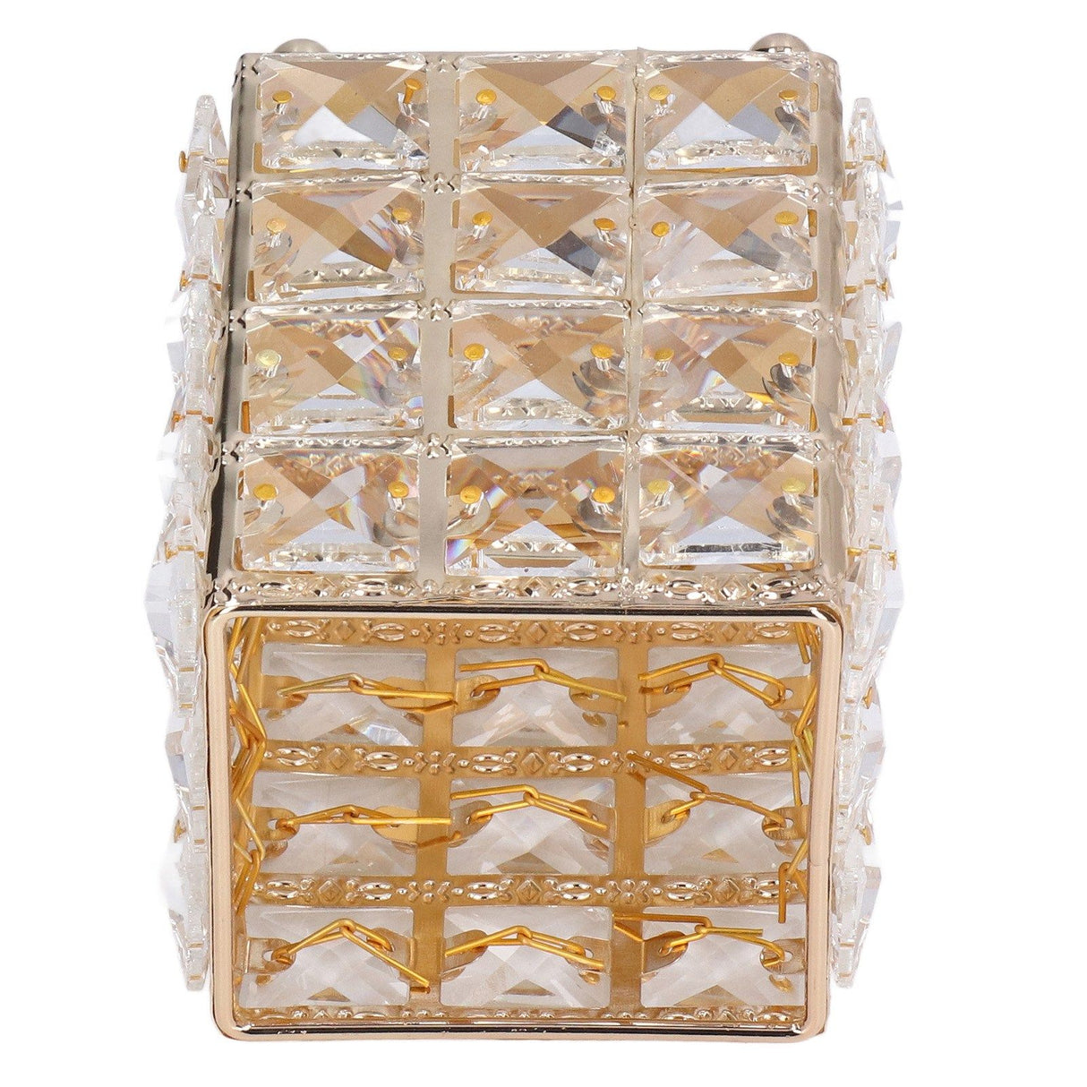 Makeup Brush Holder European Style Make Up Storage Cup for Bathroom Home Bedroom OfficeGold