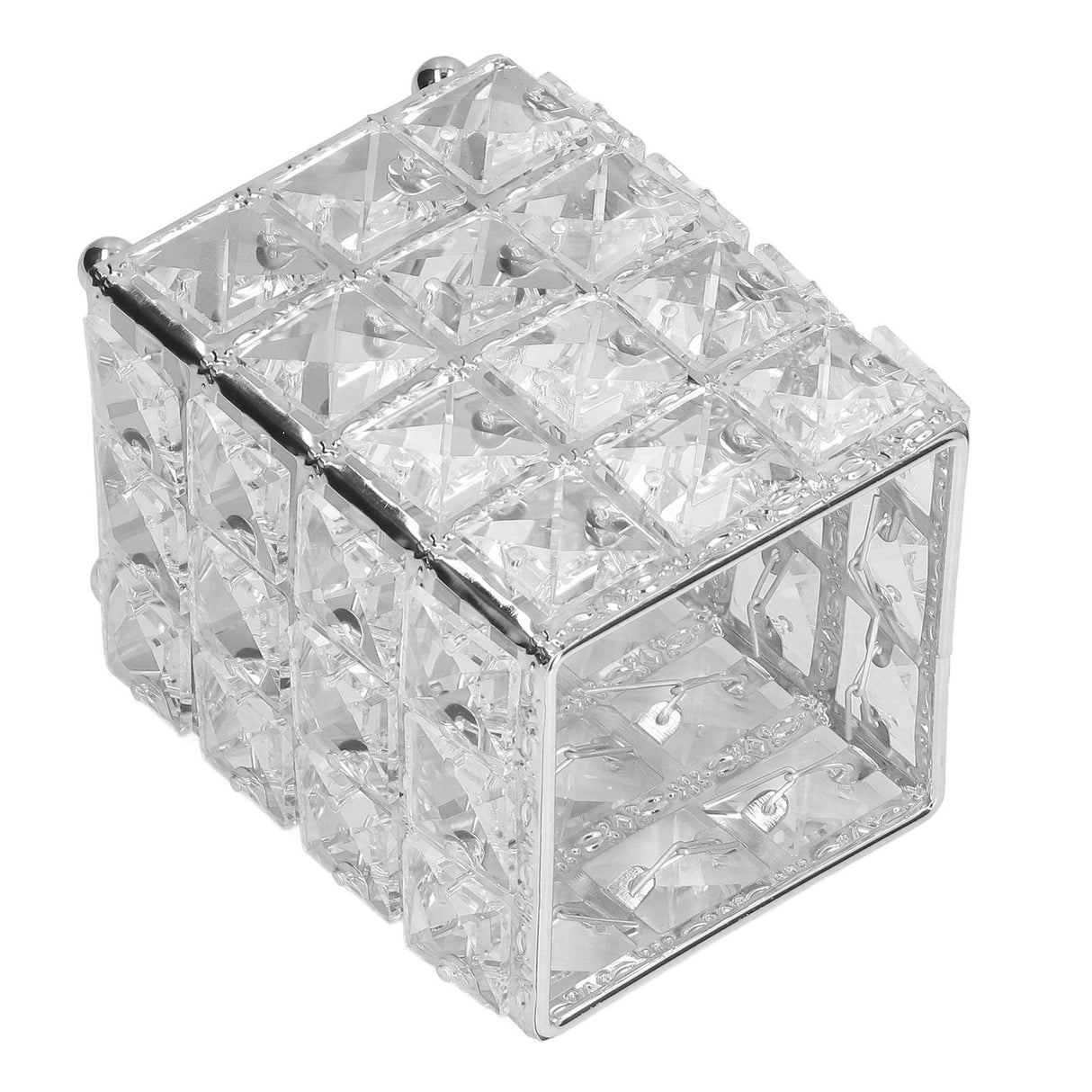 Makeup Brush Holder European Style Make Up Storage Cup for Bathroom Home Bedroom OfficeSilver