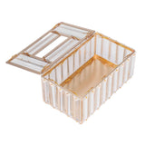 Tissues Box Gold Plating Process Fine Workmanship Simple Fashion Multi Purpose Tissue Storage BoxGold