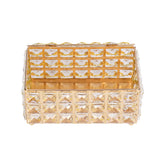Tissue Box Holder Multifunctional Fashionable Design Exquisite Sturdy Durable Tissue HolderGold