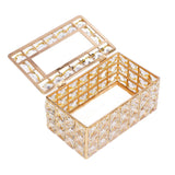 Tissue Box Holder Multifunctional Fashionable Design Exquisite Sturdy Durable Tissue HolderGold