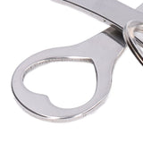 Aluminum Alloy Shopping Trolley Keychain Portable Alternative Shopping Trolley Keyring