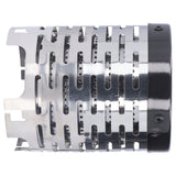 Stove Heating Cover Portable Practical Outdoor Camping Stove Mini Stainless Steel Heating Cover - Top-Down View
