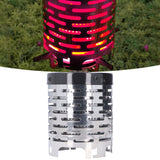 Stove Heating Cover Portable Practical Outdoor Camping Stove Mini Stainless Steel Heating Cover - Extra Image