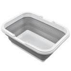 Foldable Picnic Basket Large Capacity Multifunctional Sturdy Handle Toy Storage Basket for Home Hiking Camping
