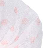 100Pcs Microphone Cover Dust Sweat Resistant Disposable Excellent Elasticity Reduce Noise Microphone CapsWhite Red Dot - Extra Image