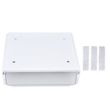 Acrylic Drawer Storage Concealed Acrylic Drawer Storage Holder with 3 Pastes for Home OfficeL
