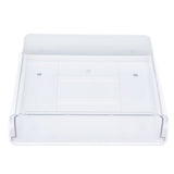 Acrylic Drawer Storage Concealed Acrylic Drawer Storage Holder with 3 Pastes for Home OfficeL