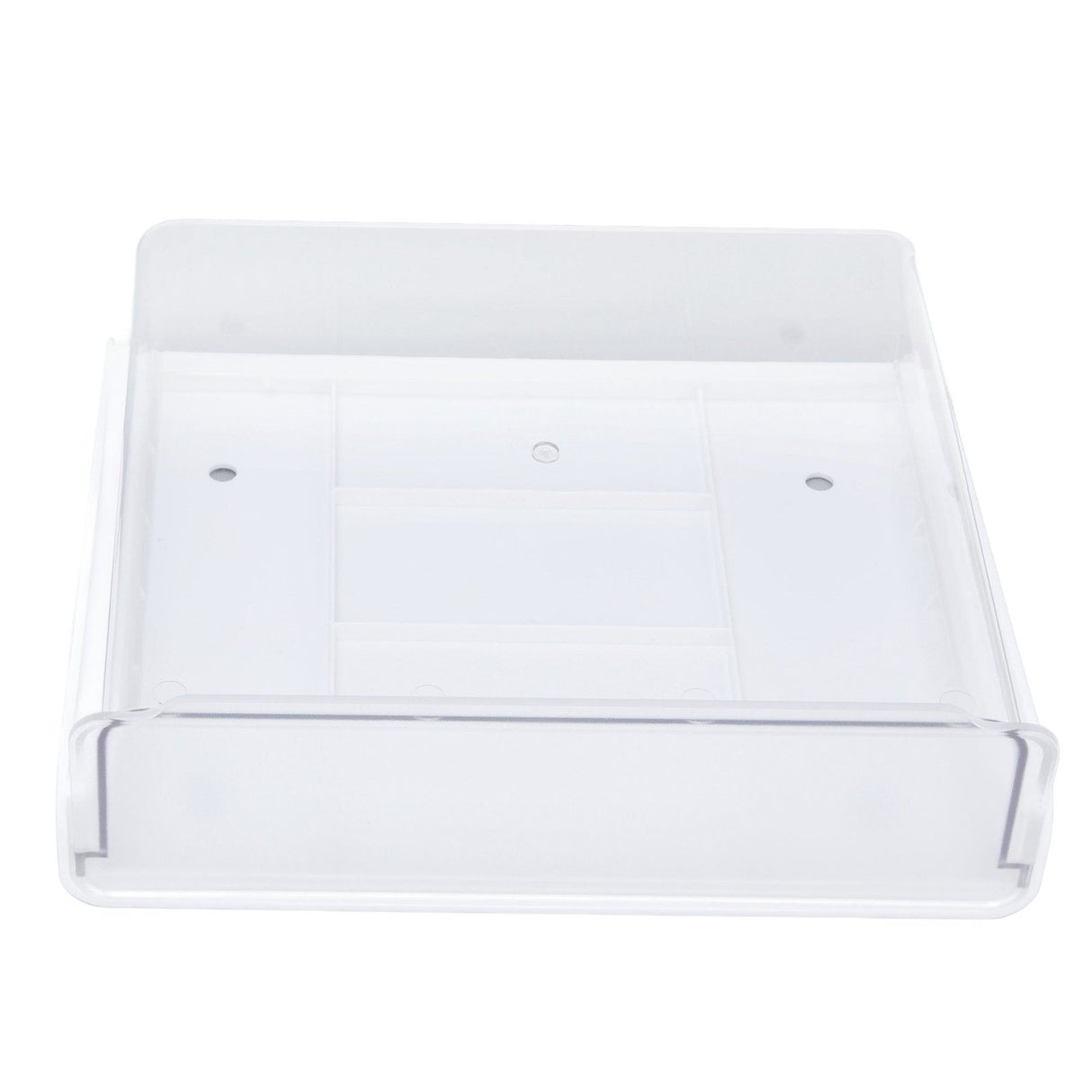 Acrylic Drawer Storage Concealed Acrylic Drawer Storage Holder with 3 Pastes for Home OfficeL