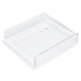 Acrylic Drawer Storage Concealed Acrylic Drawer Storage Holder with 3 Pastes for Home OfficeL - Low Angle