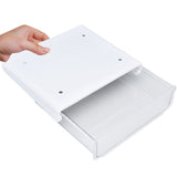 Acrylic Drawer Storage Concealed Acrylic Drawer Storage Holder with 3 Pastes for Home OfficeL