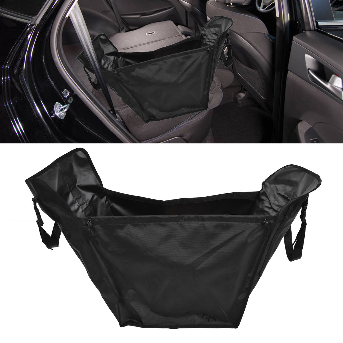 Car Storage Bag Oxford Cloth Sturdy Spacious Keeping Tidy Light Weight Easy Assembled Organization Bag for Outdoor