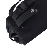 Foraging Bag Canvas Foldable Portable Thick Unique Simple Appearance Belt Fruit Picking Pouch for Outdoor CampingBlack