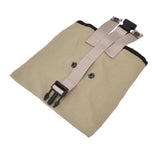 Foraging Bag Canvas Foldable Portable Thick Unique Simple Appearance Belt Fruit Picking Pouch for Outdoor CampingKhaki - Extra Image