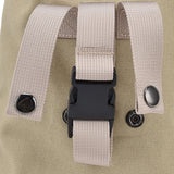 Foraging Bag Canvas Foldable Portable Thick Unique Simple Appearance Belt Fruit Picking Pouch for Outdoor CampingKhaki - Extra Image