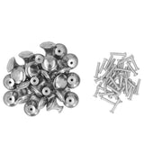 40Pcs Round Cabinet Knobs Replaceable Rustproof Stylish Furniture Knobs for Kitchen Cabinets Furniture DoorsL
