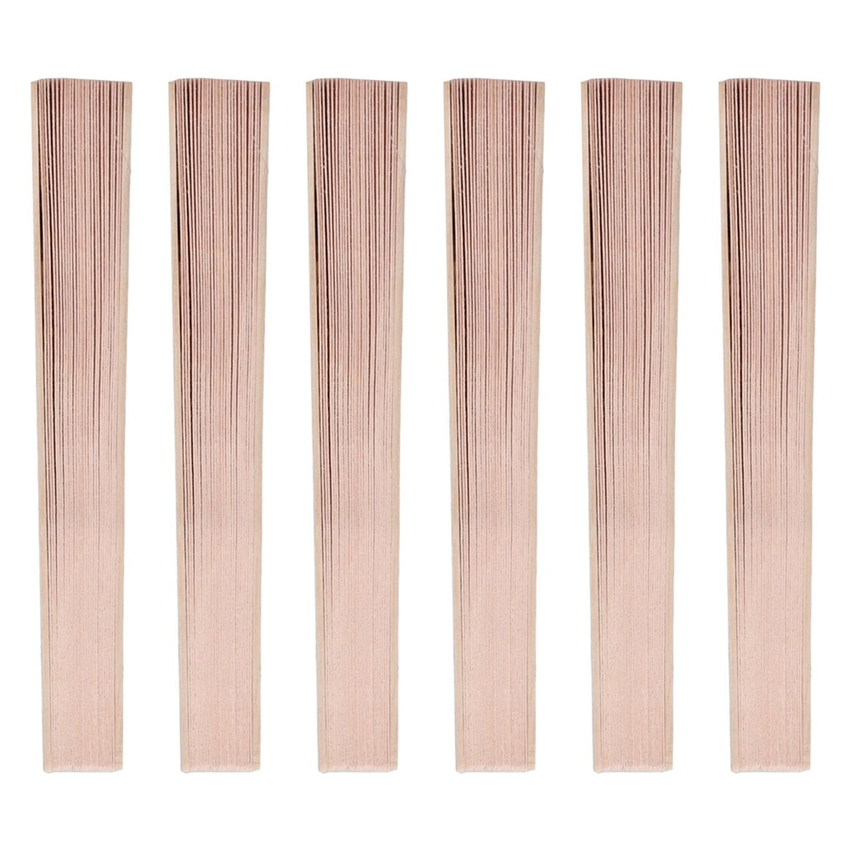 12Pcs Wooden Hand Fans Chinese Style Hollow Folding Handheld Fan for Wedding Gift Party DIY Decoration