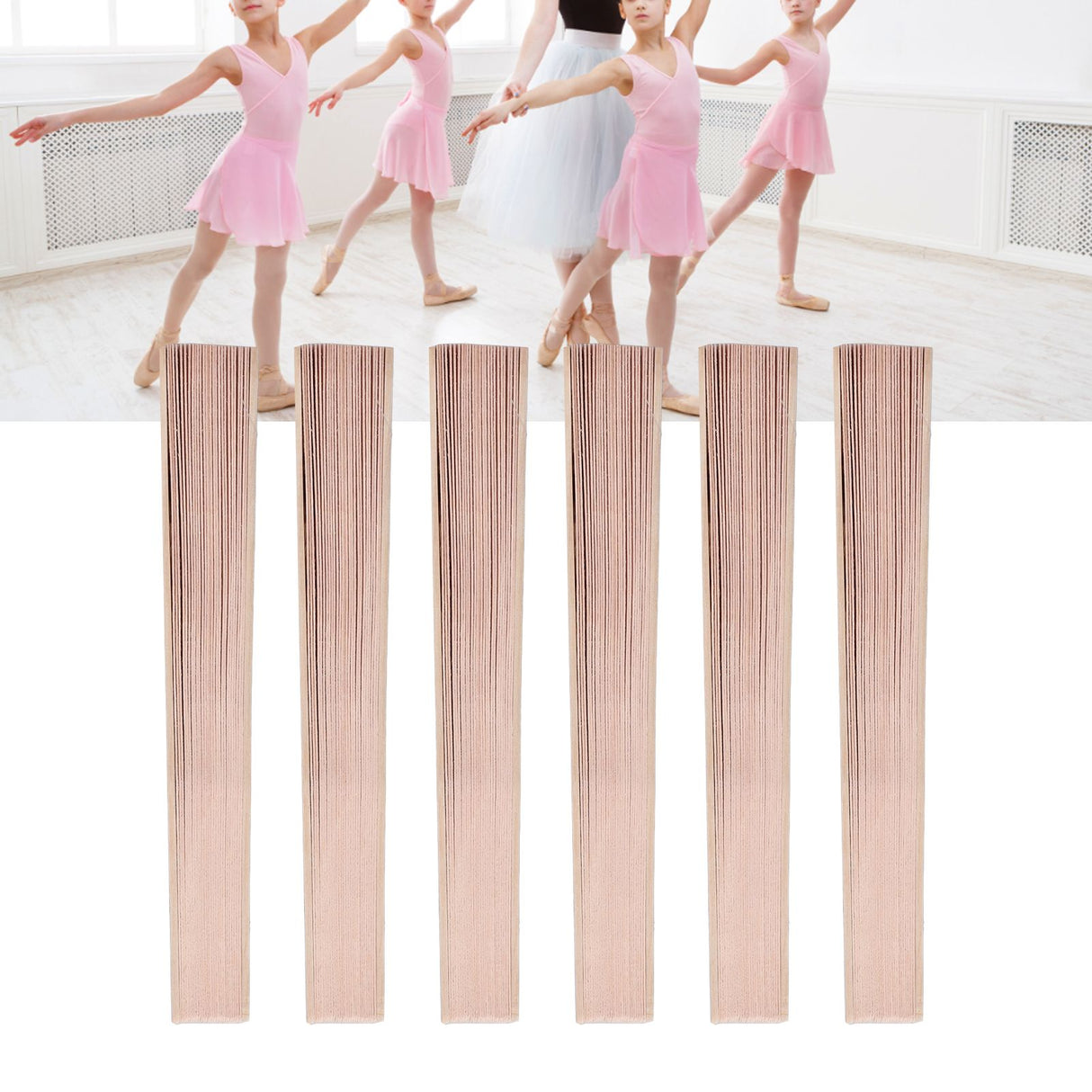 12Pcs Wooden Hand Fans Chinese Style Hollow Folding Handheld Fan for Wedding Gift Party DIY Decoration