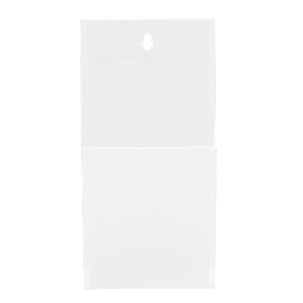 Acrylic Remote Control Holder Simple Wall Mount Media Organizer Transparent Cosmetics Stand1 Cell
