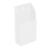 Acrylic Remote Control Holder Simple Wall Mount Media Organizer Transparent Cosmetics Stand1 Cell