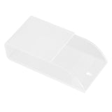 Acrylic Remote Control Holder Simple Wall Mount Media Organizer Transparent Cosmetics Stand1 Cell - 45-Degree Angle