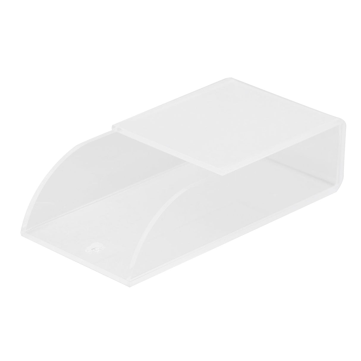 Acrylic Remote Control Holder Simple Wall Mount Media Organizer Transparent Cosmetics Stand1 Cell