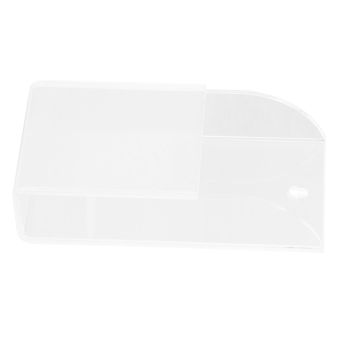 Acrylic Remote Control Holder Simple Wall Mount Media Organizer Transparent Cosmetics Stand1 Cell