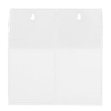 Acrylic Remote Control Holder Simple Wall Mount Media Organizer Transparent Cosmetics Stand2 Cell